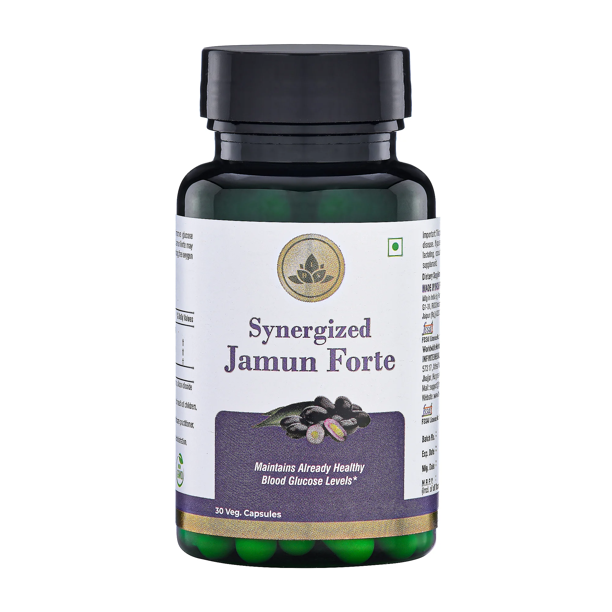 Jamun Forte Herbs To Lower Blood Sugar Level