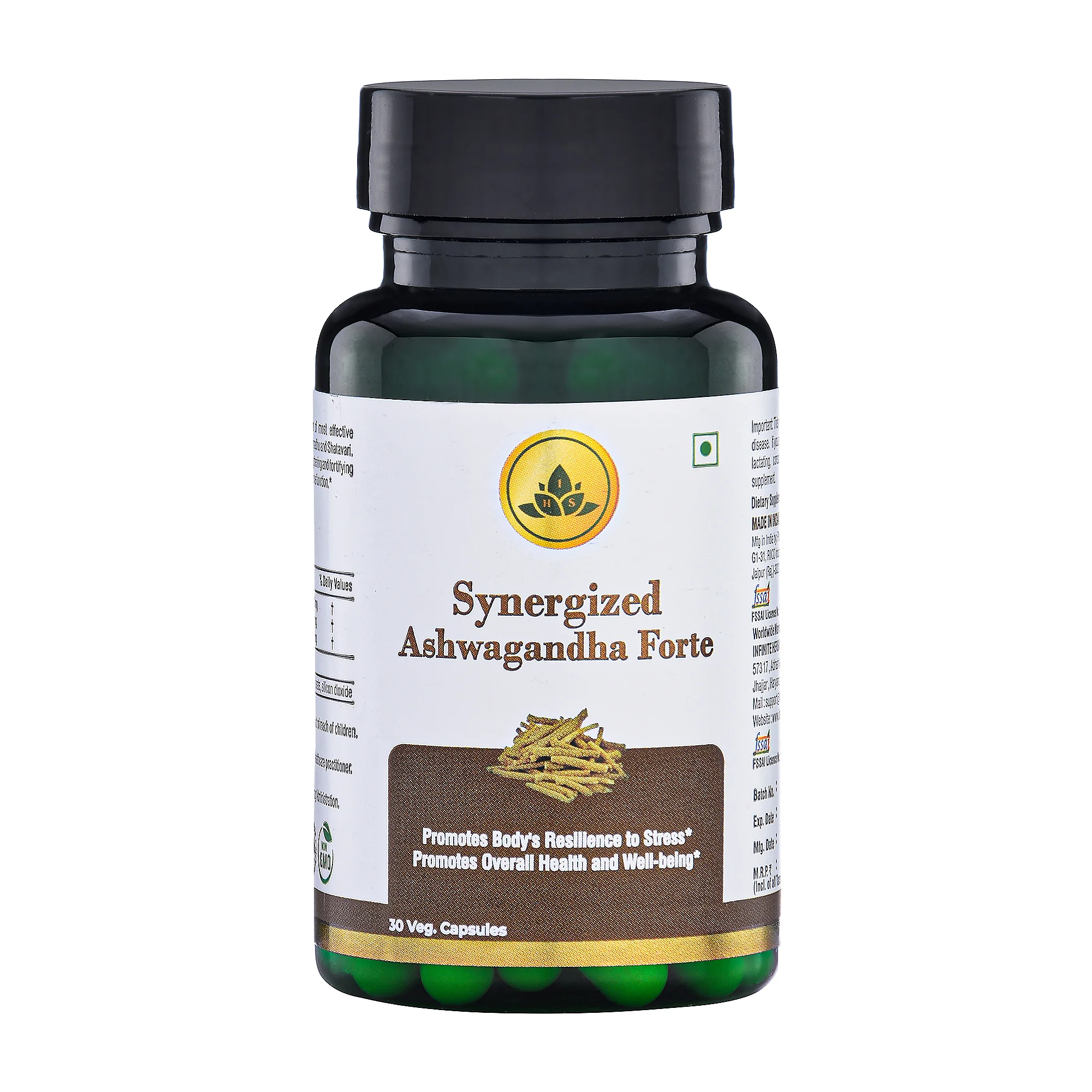  Synergized Ashwagandha Forte  Herbs For Brain Cell Regeneration