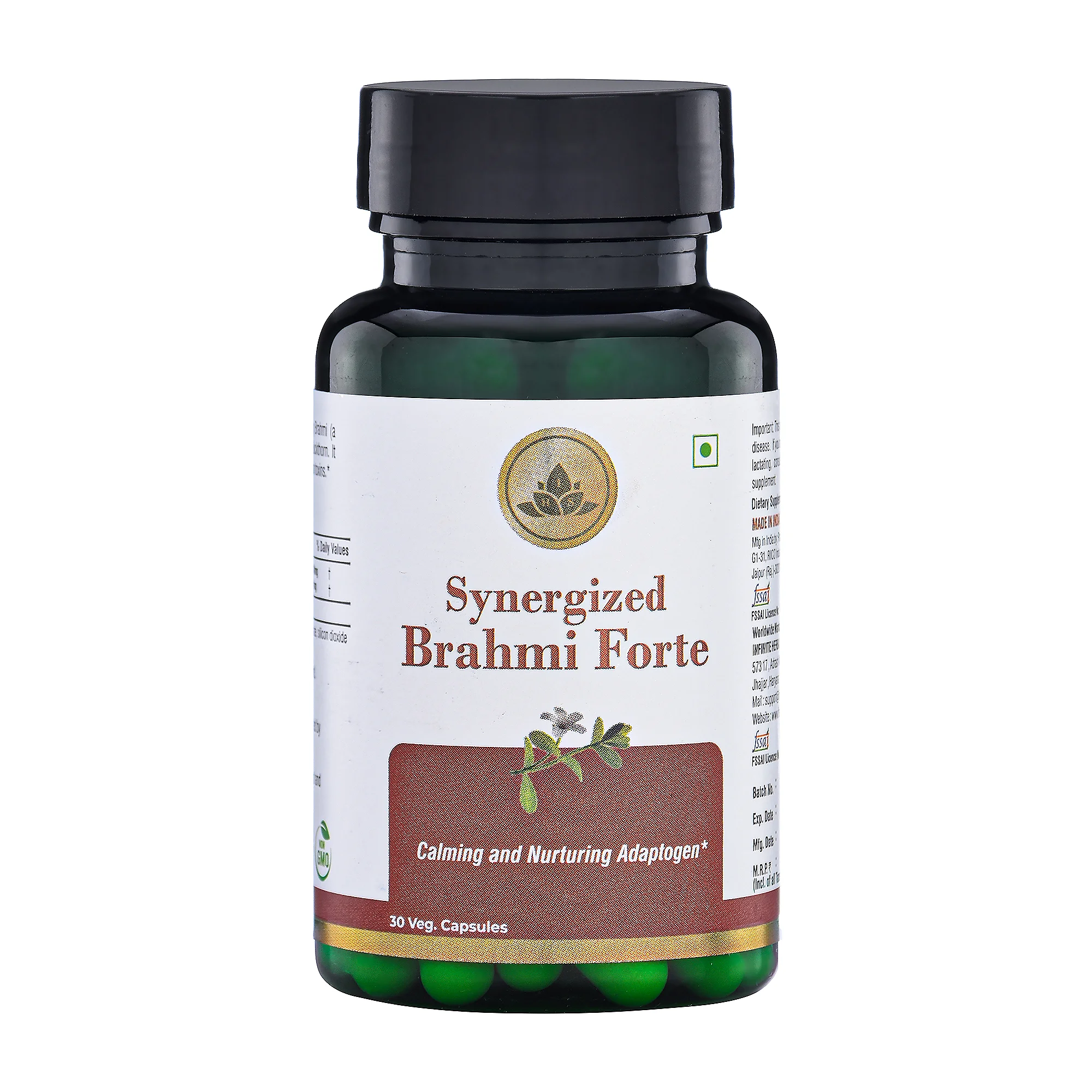 Synergized Brahmi Forte Natural Remedies To Improve Memory And Concentration