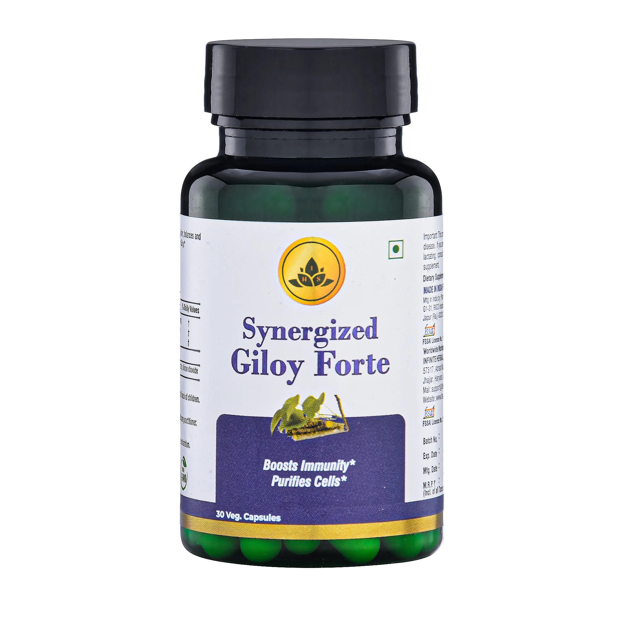 Synergized Giloy Forte Ayurvedic Herbs For Immune System