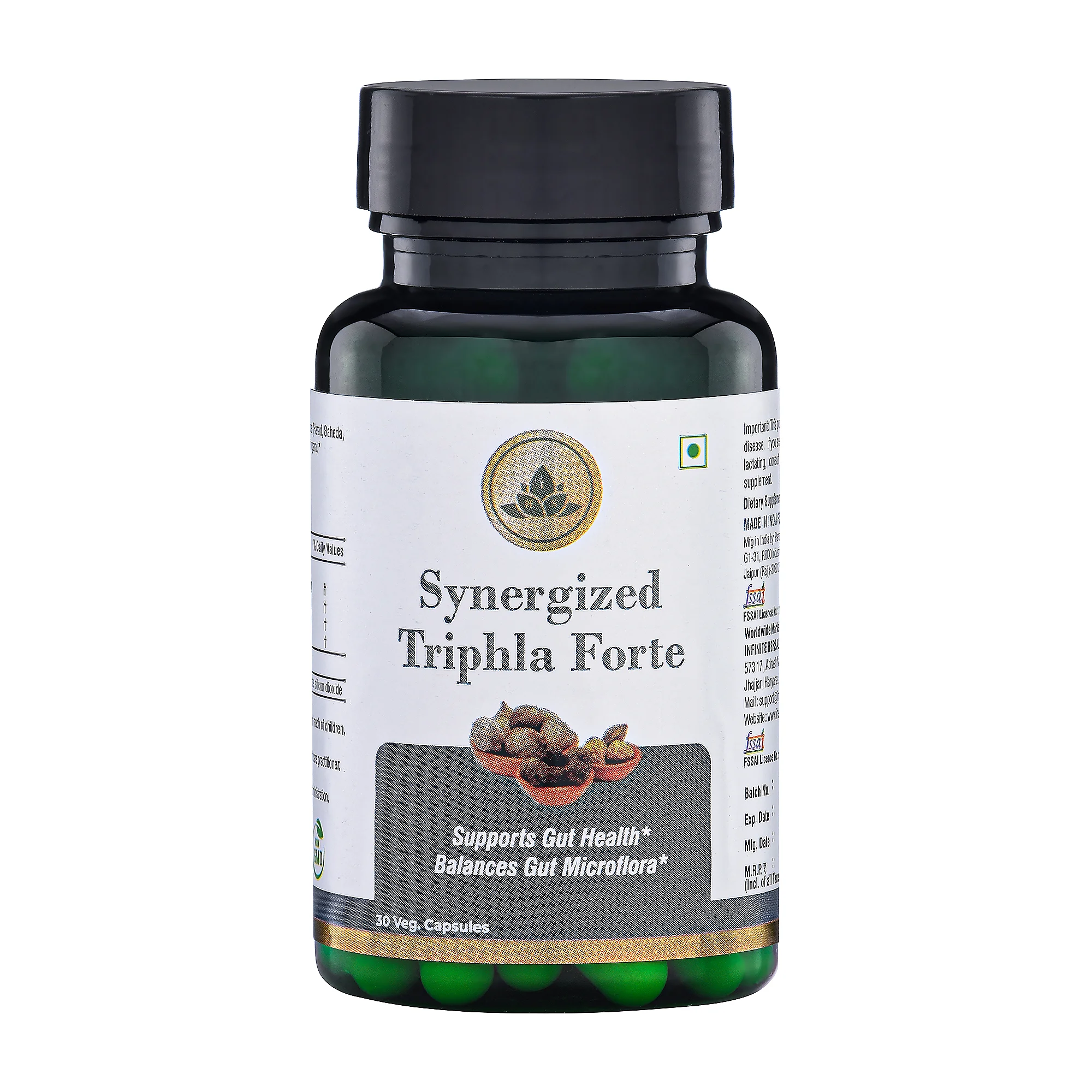 Synergized Triphala Forte Best Herbs For Liver Detox